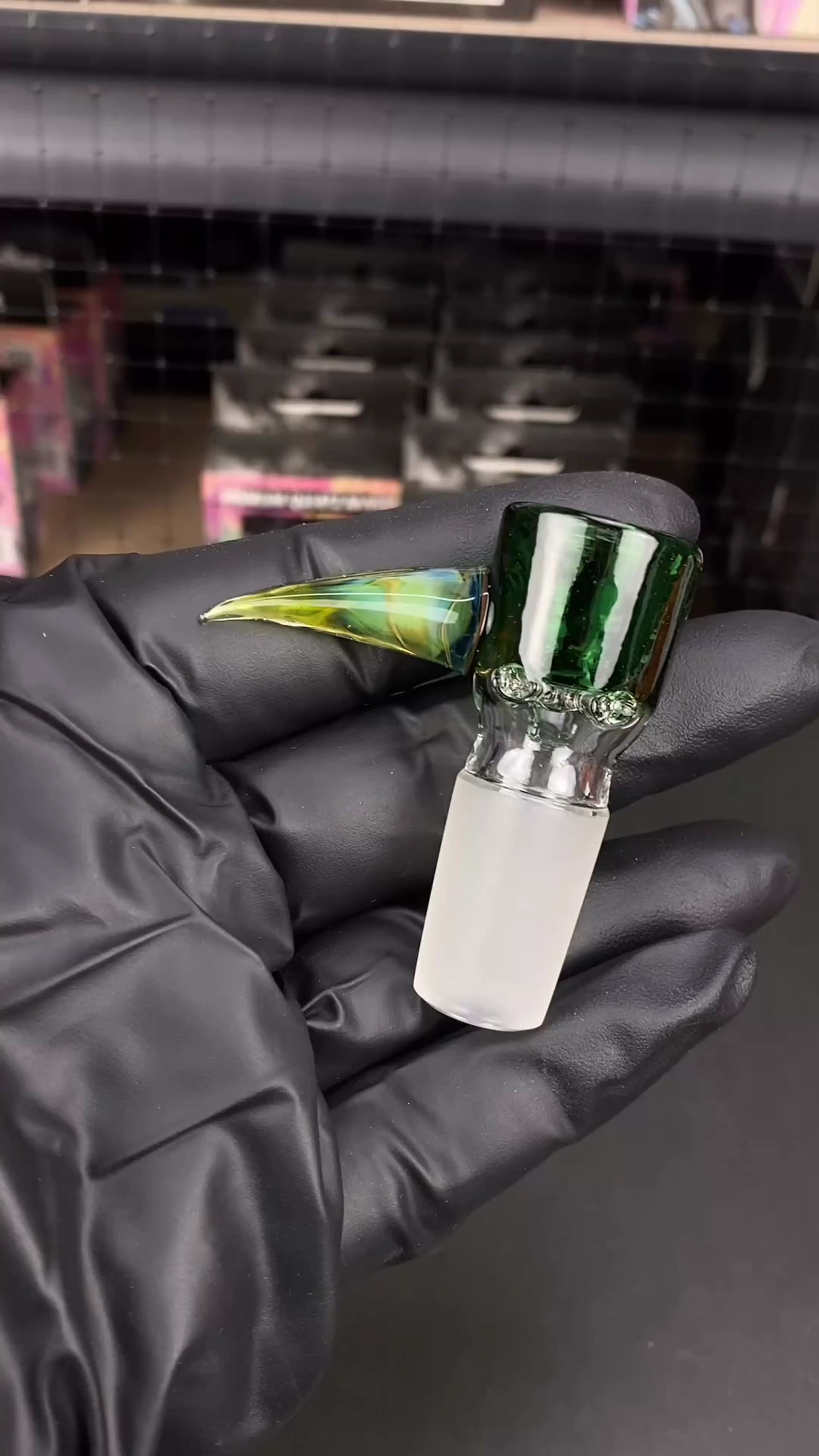 Preview pic of 18mm 4-Hole Glass Bowl Slide by Magizle
