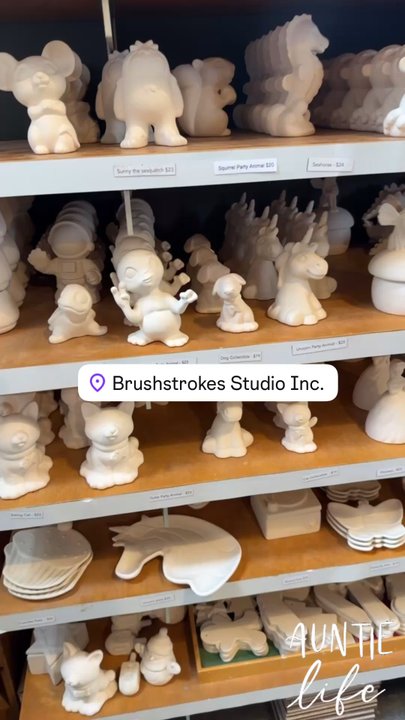 Brushstrokes Studio - This is the indoor area. They also have an outside work area as well. - Art Classes Near Me - Berkeley, California