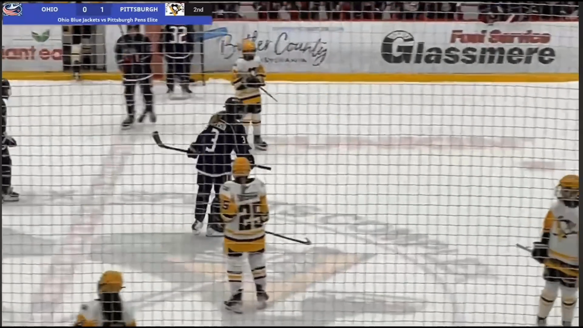 Lily Svenson (#3 Blue): Game-Tying Goal with a Cross-Ice Pass vs. Penguins