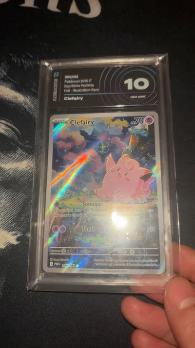Pokemon Clefairy 094/088 [Pokemon 2026 It] CGC 10 image 1