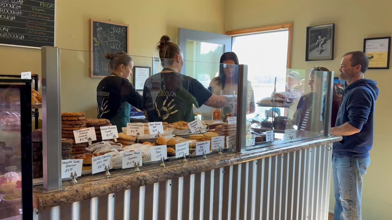 Pacific Sourdough - Much fuller cases when you arrive earlier - Bakeries Near Me - Waldport, Oregon