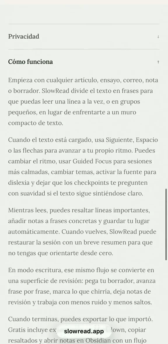 SlowRead image 1