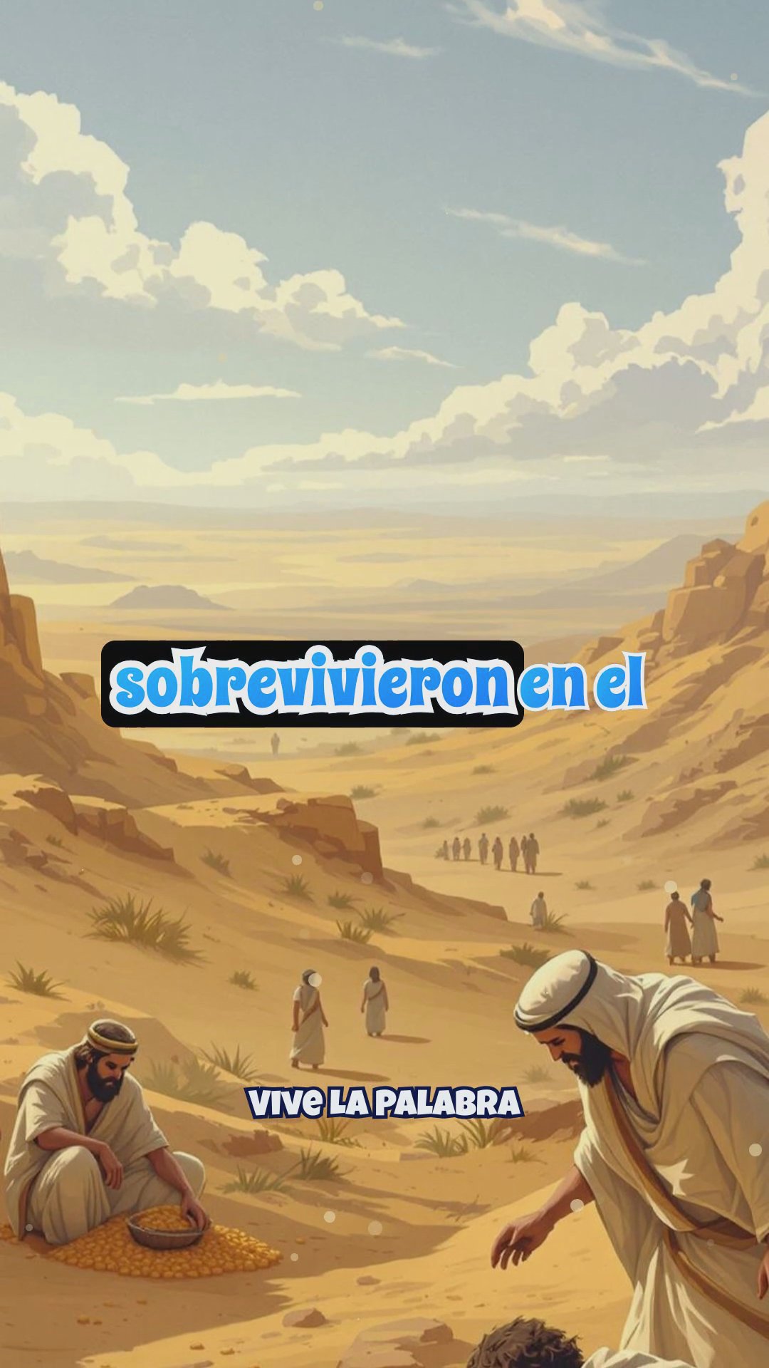 El maná del cielo: Alimento milagroso en el desierto