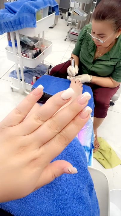 Nail Studio - Nails done, and pedicure in the process! - Nail Salons Near Me - La Quinta, California
