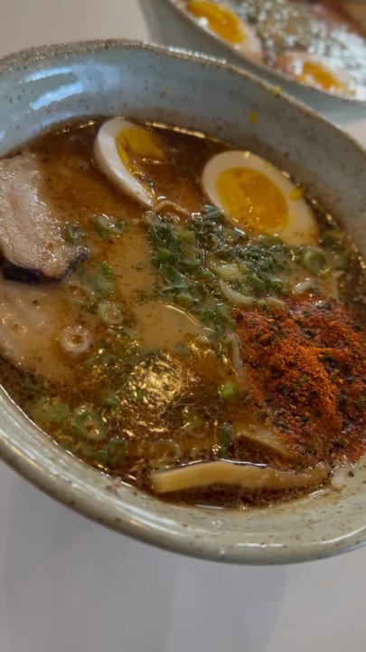 Ramen Akira - Spicy garlic pork shoyu ramen - Ramen Near Me - Suwanee, Georgia