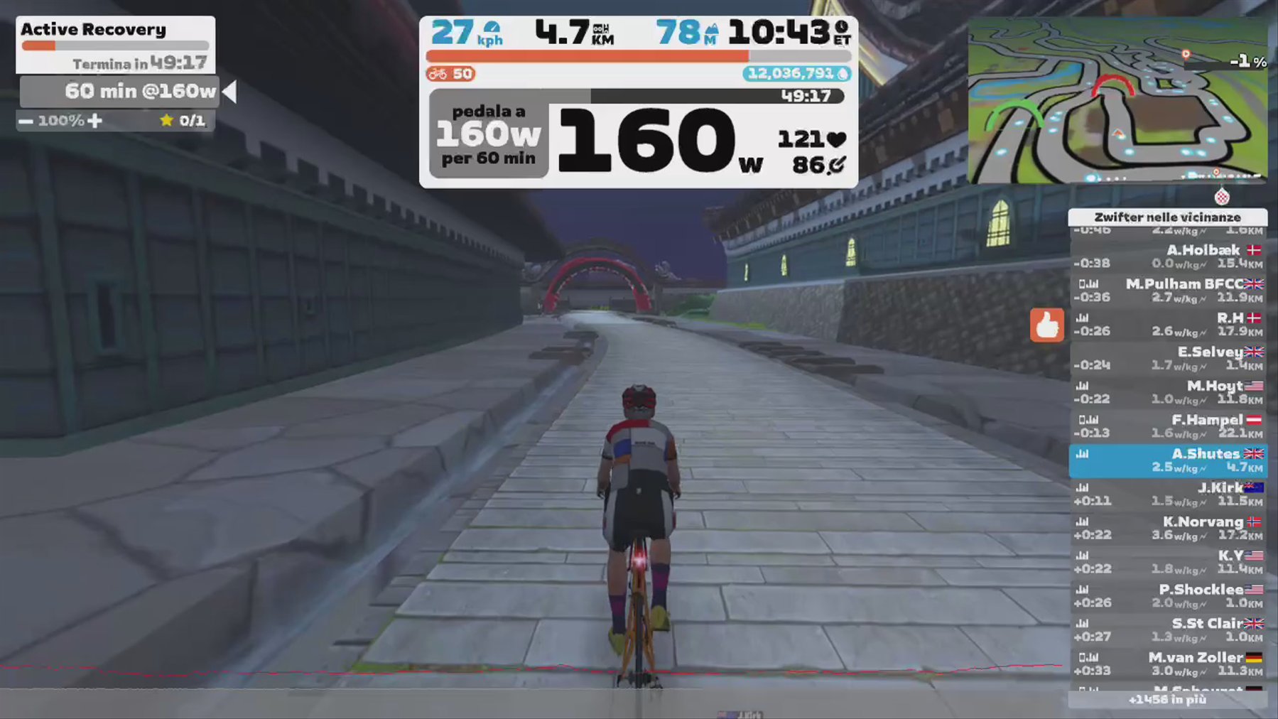 Zwift - Active Recovery in Makuri Islands