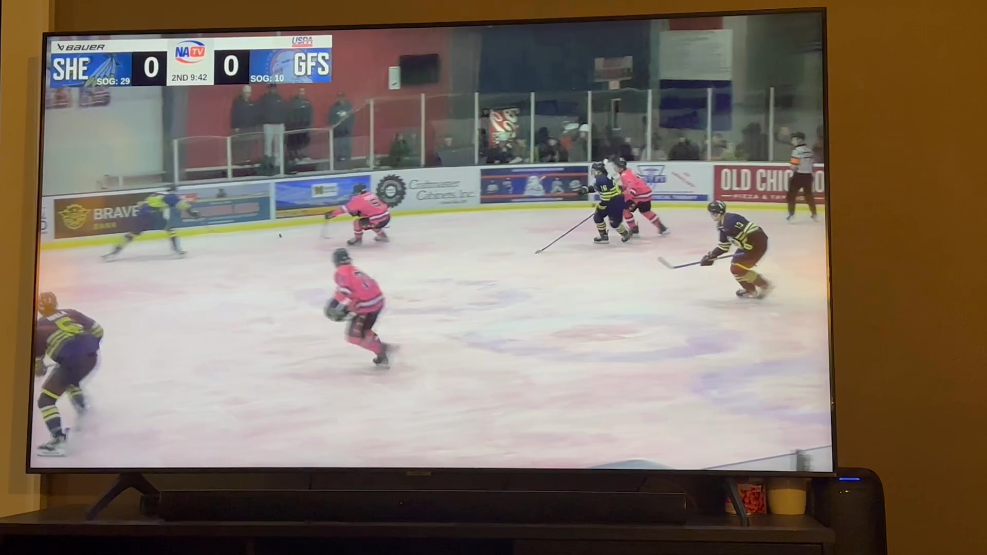 Anthony Launderville: Defensive Highlight with Sheridan Hawks