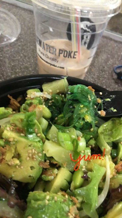 Bluewater Poke - First time here and I love it! I'm vegan and I was happy to see the vegan/vegetarian options! The food tastes so good. - Poke Near Me - Redlands, California