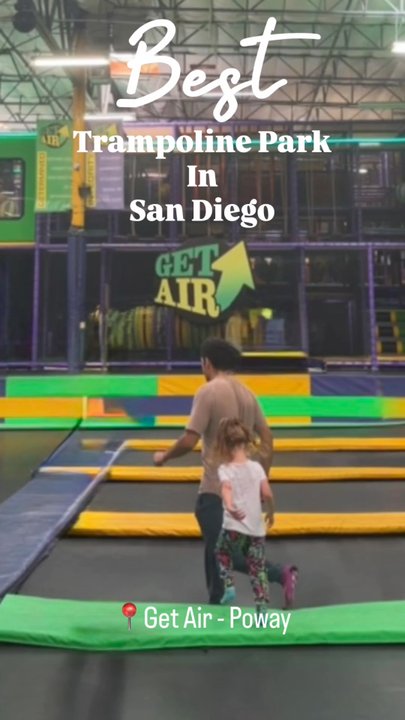 Get Air Poway - Follow for more @allthingsfoodinsandiego - Trampoline Parks Near Me - Poway, California