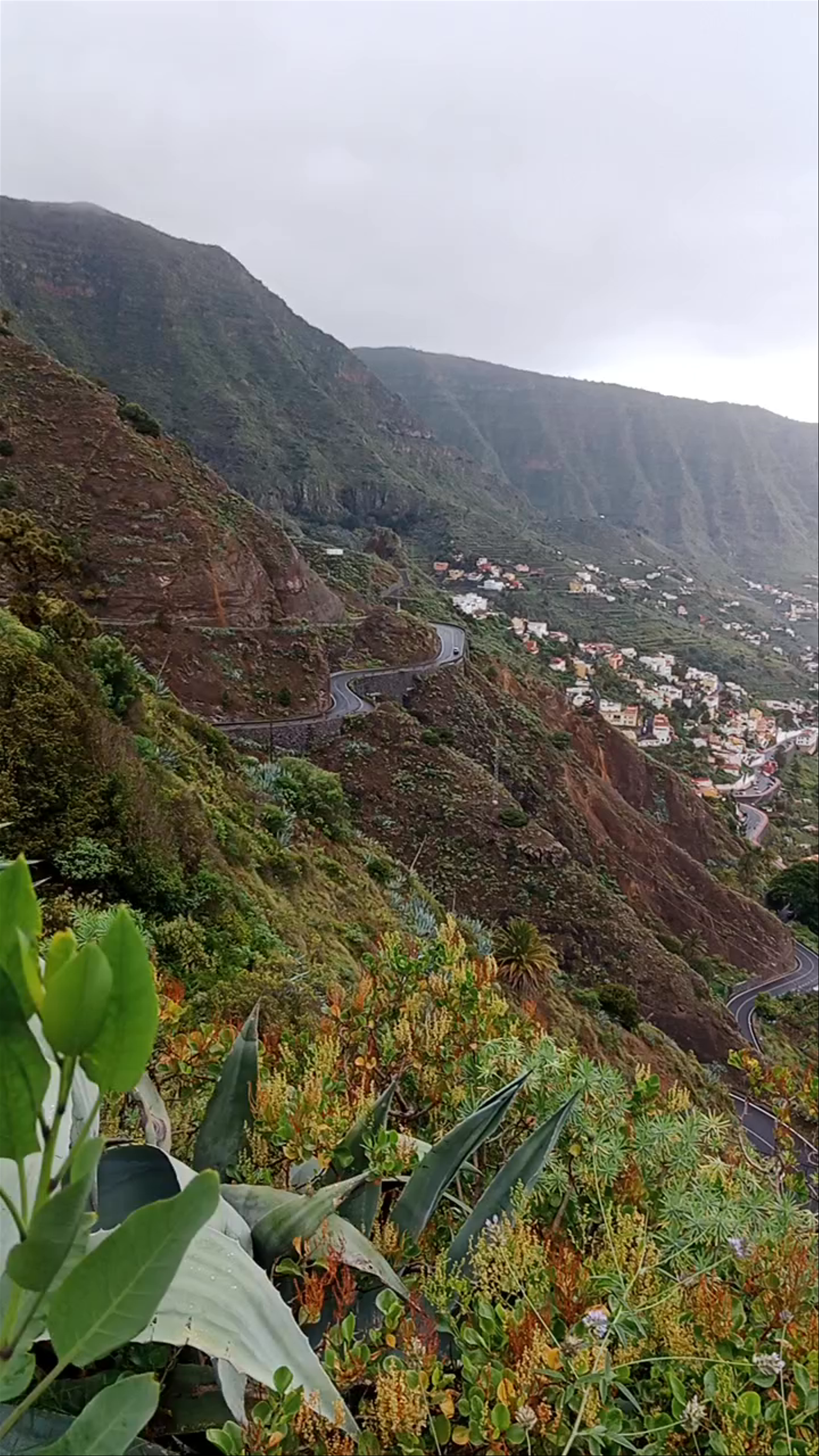 Scenic Views from Mirador de Hermigua, Las Poyatas, Canary Islands