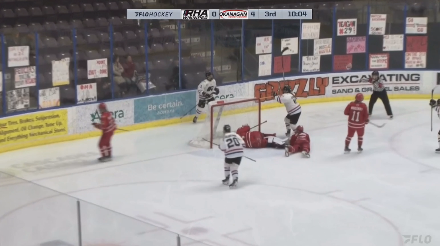 Ava Hrubeniuk's Assist: Stick Lift Magic for RINK HA U18