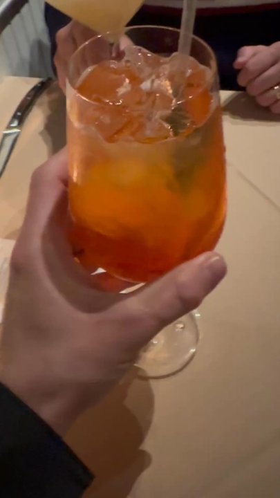 Gina's on Congress - Strawberry spritz - French Near Me - Austin, Texas