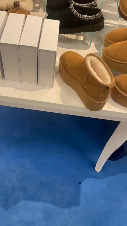 Von Maur Corbin Park - Uggs section - Department Stores Near Me - Overland Park, Kansas