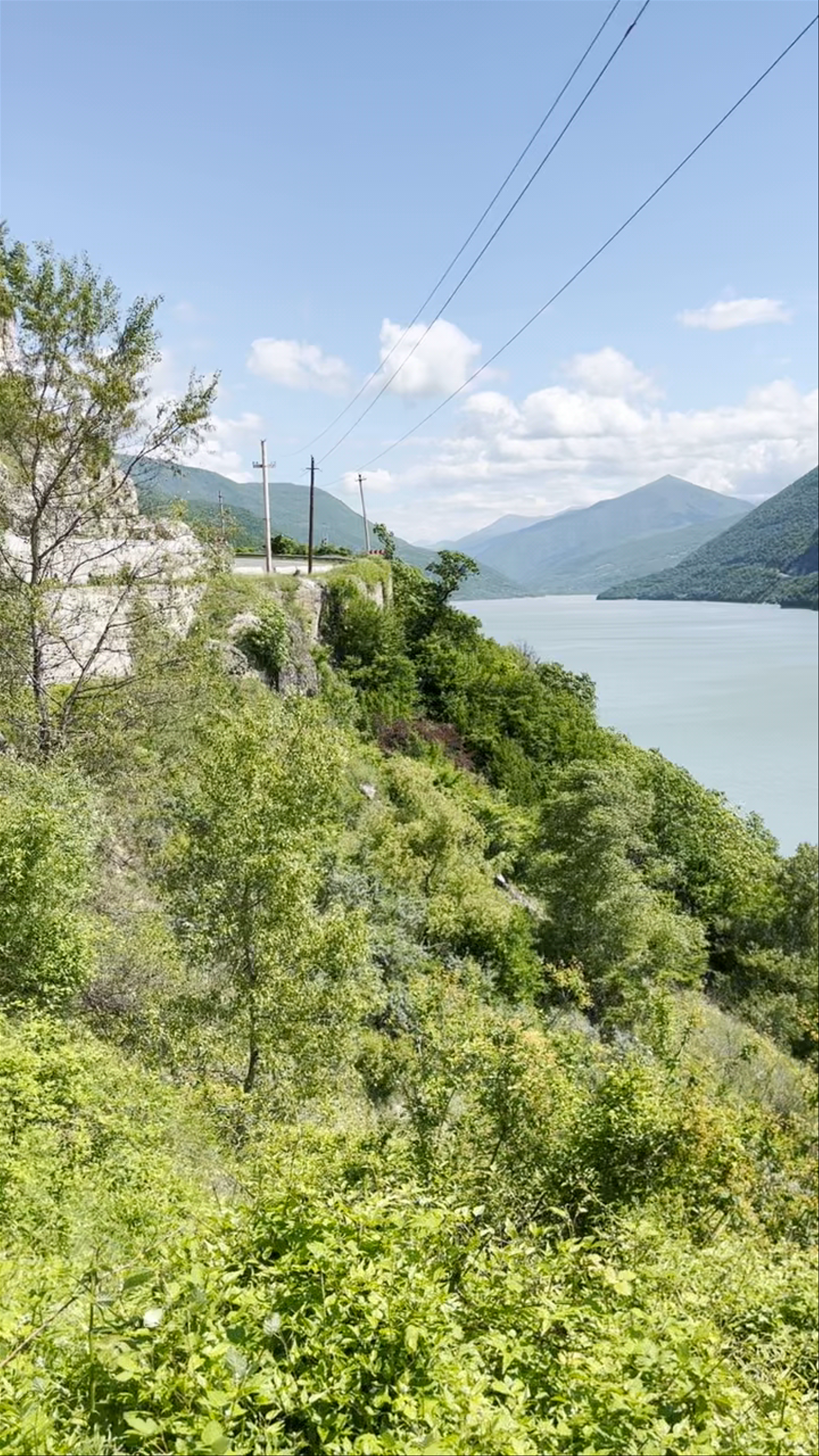 Zhinvali Water Reservoir Viewpoint
