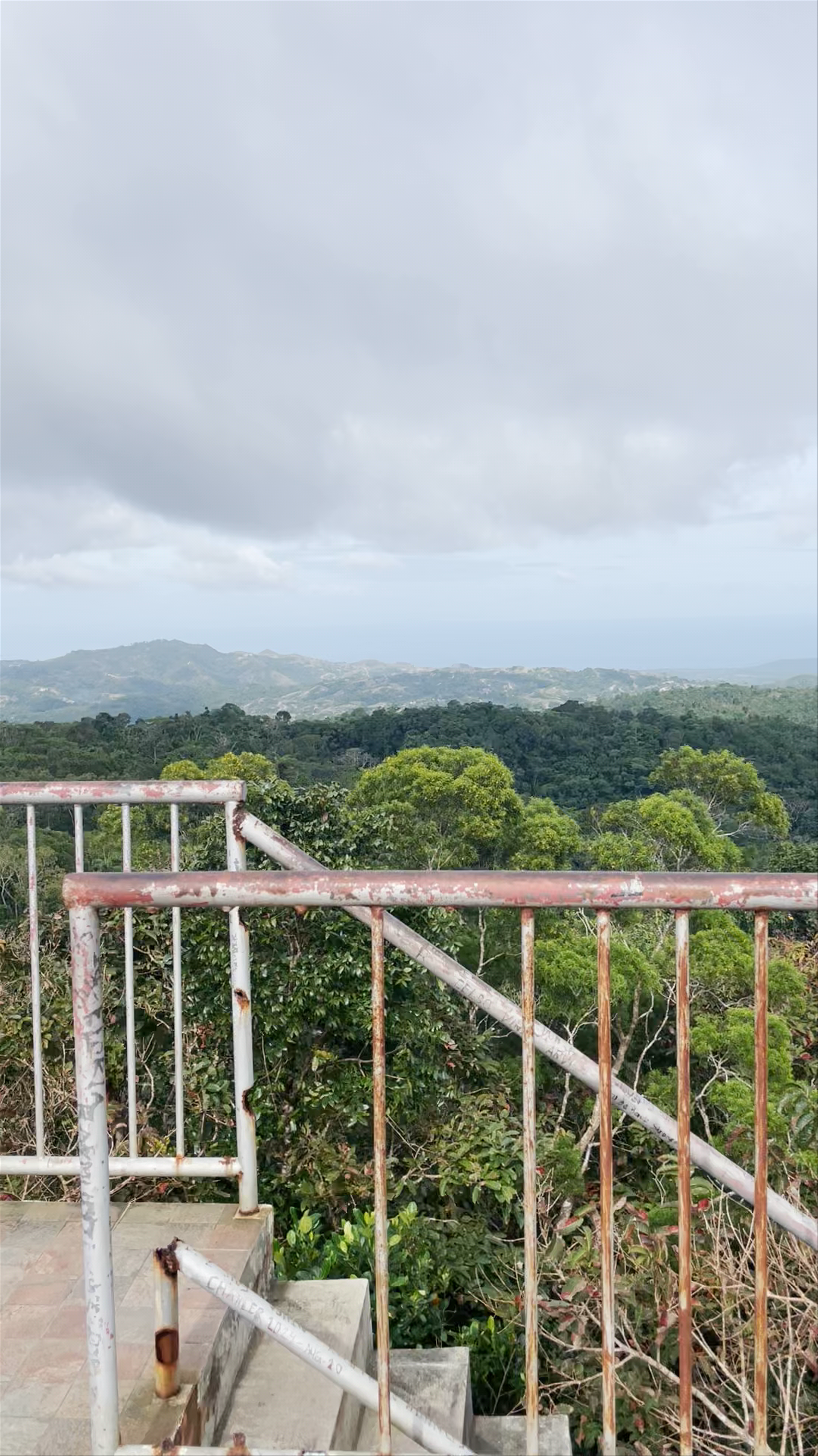 Scenic Views from Observation Tower, Lazi, Siquijor, Philippines
