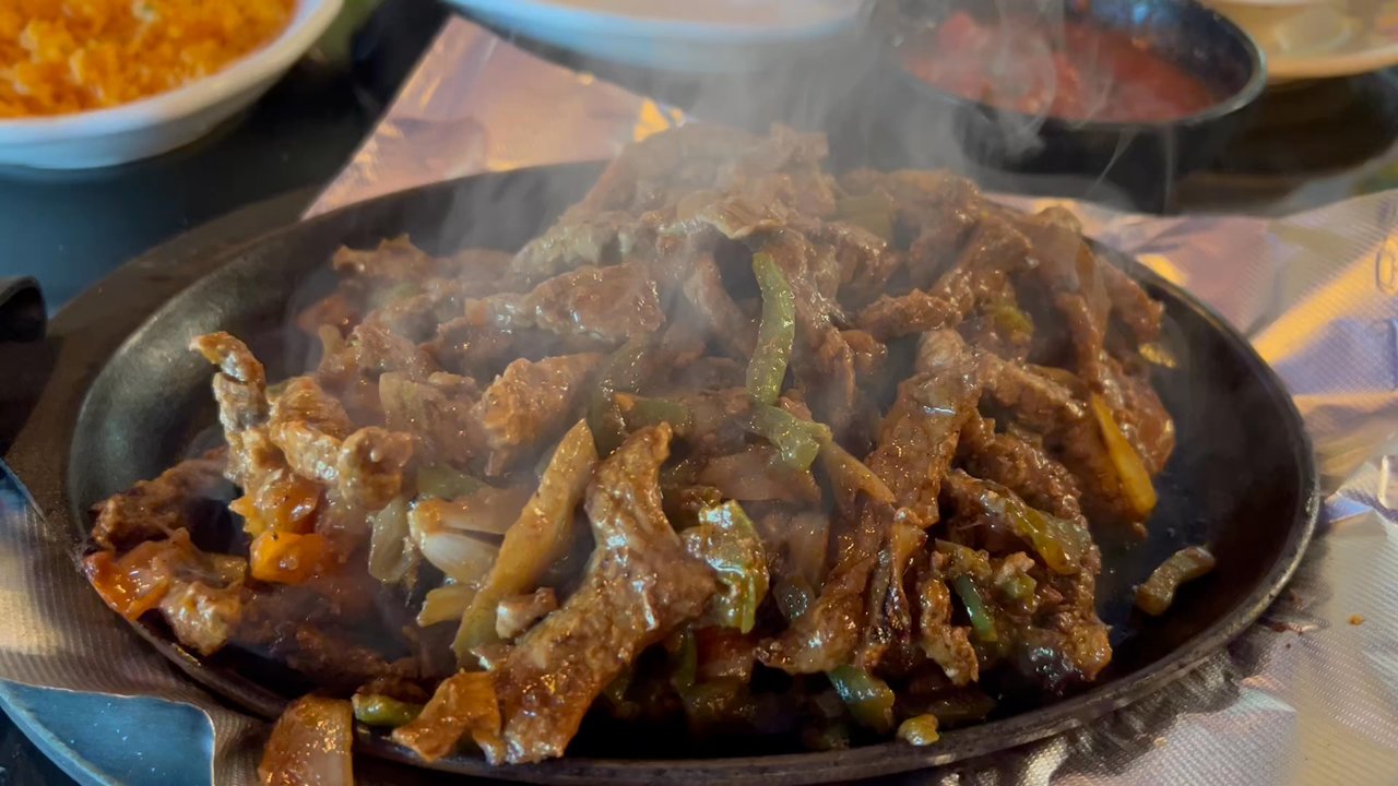 Cinco de Mayo - Steak Fajitas for One but more than enough for Two !!! - Mexican Near Me - Jacksonville, Florida