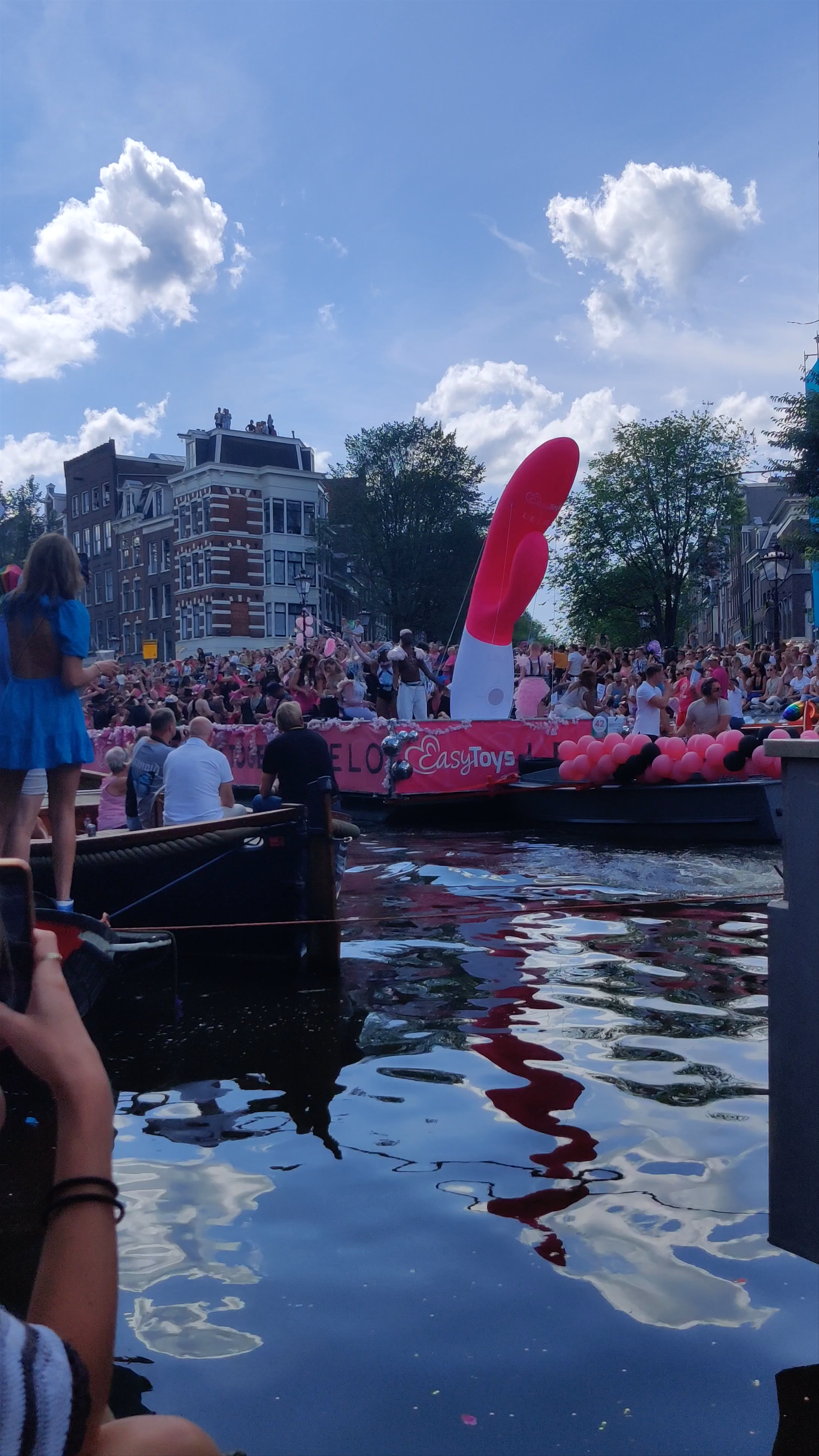 Ultimate Pride Amsterdam Experience on Oudezijds Voorburgwal Canal