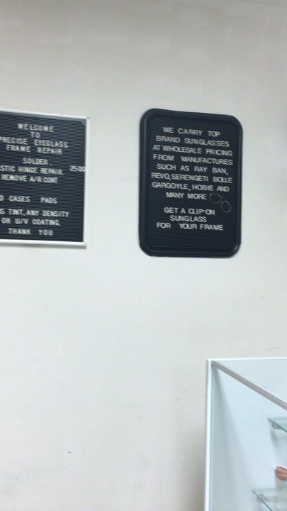Precise Eyeglass & Frame Repair - This place is a dump. - Eyewear & Opticians Near Me - Cincinnati, Ohio