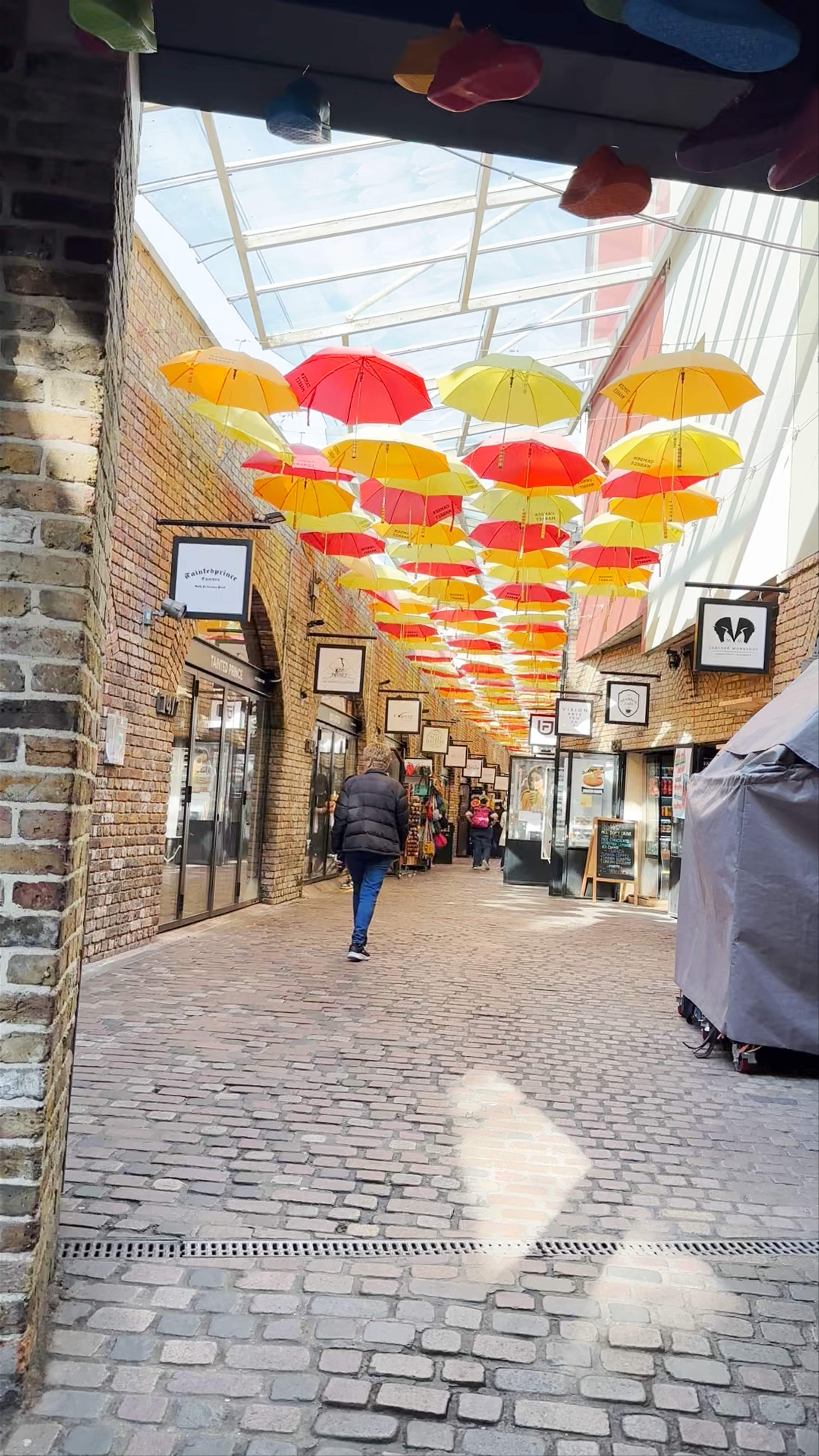 Umbrella Alley: A Colorful Hidden Gem in London’s Chalk Farm