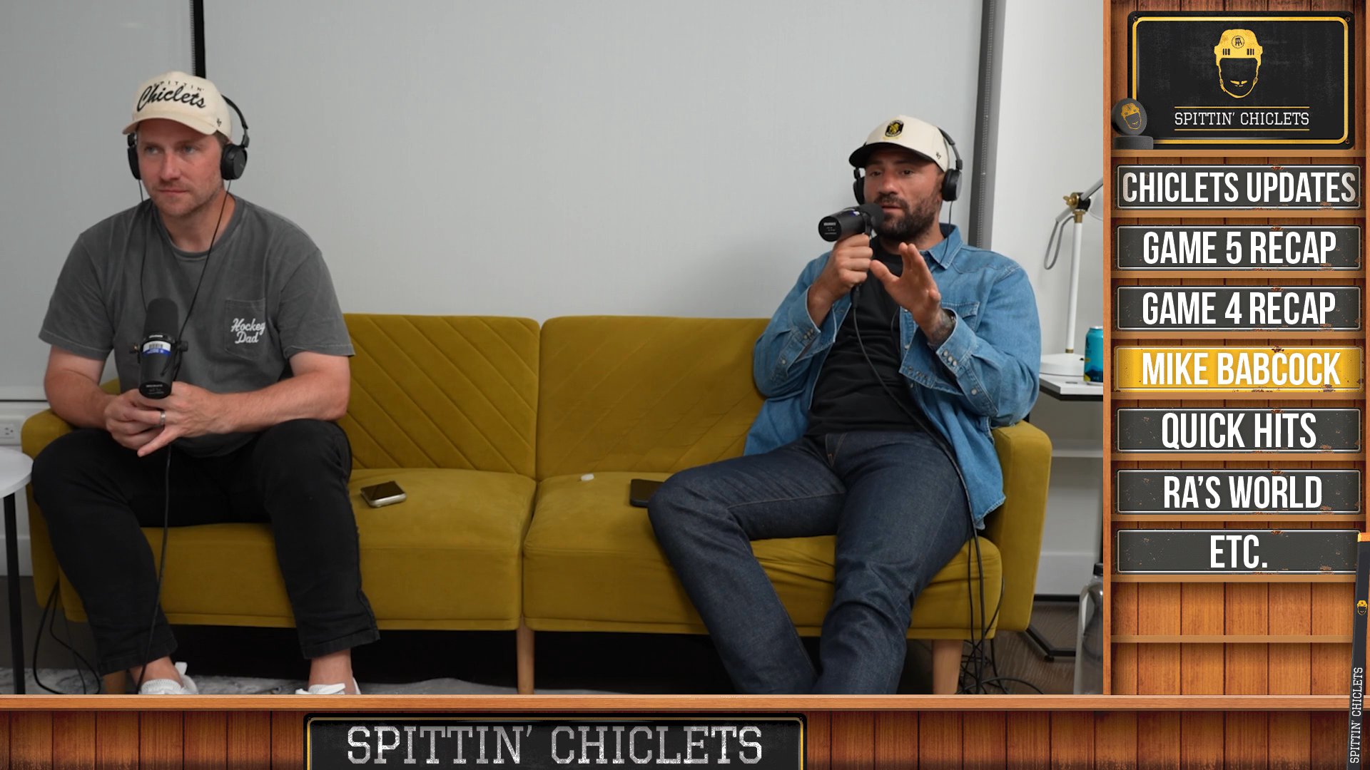 Spittin' Chiclets Episode 654: Cup Final Update + Babs is Back?