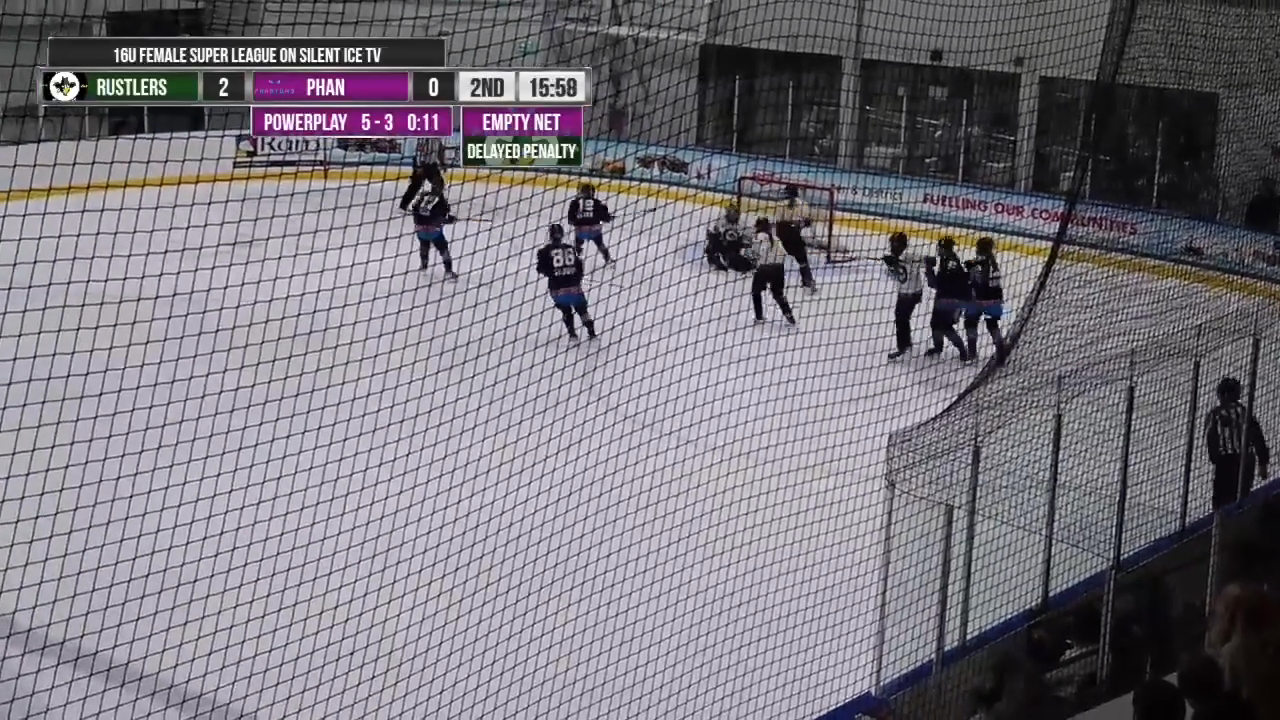 Hannah Erlandson's Highlights with Lloydminster Jr. Rustlers 16U vs Phantoms