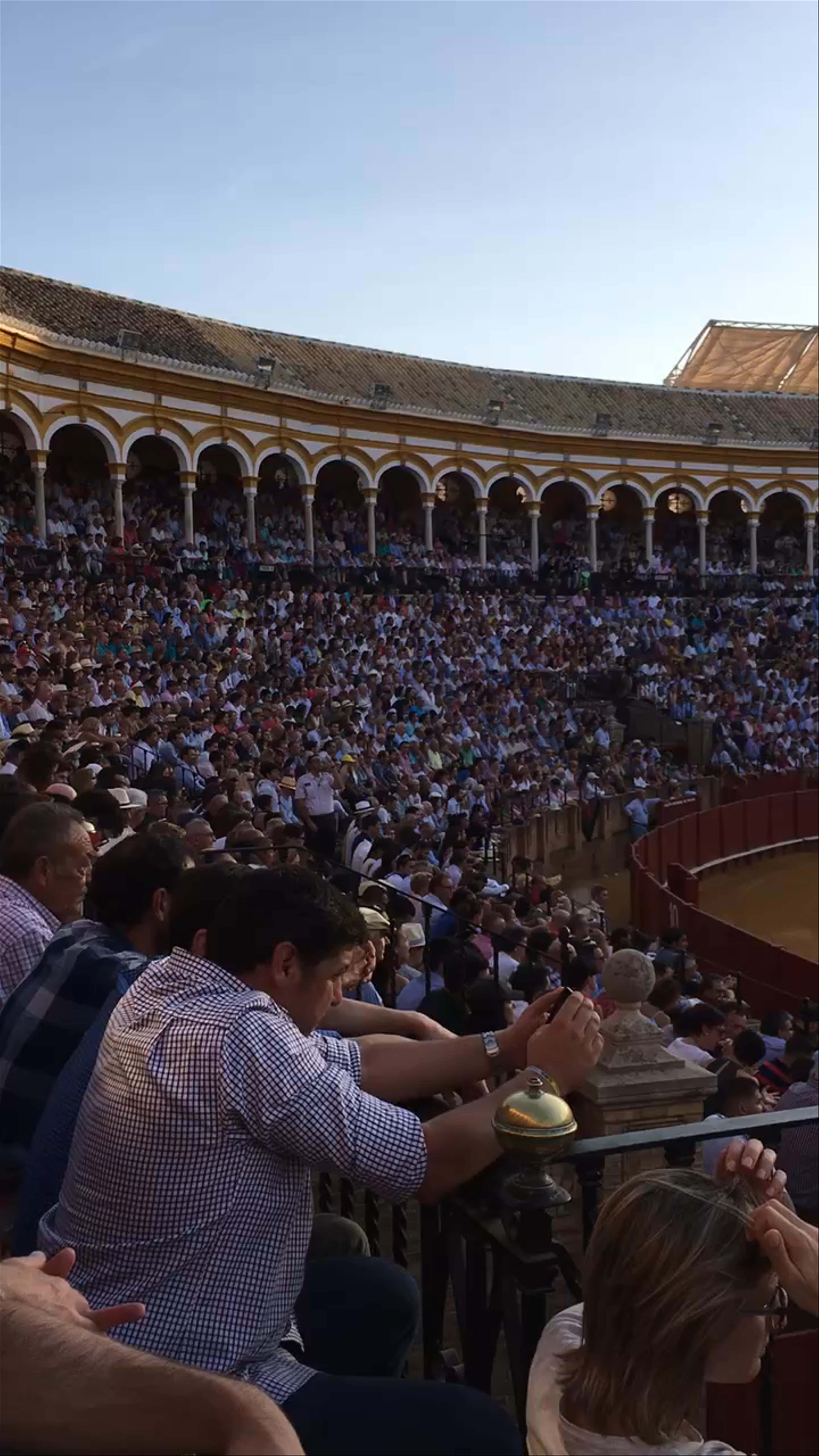 Plaza Toros Bull Fight  Seville, Spain