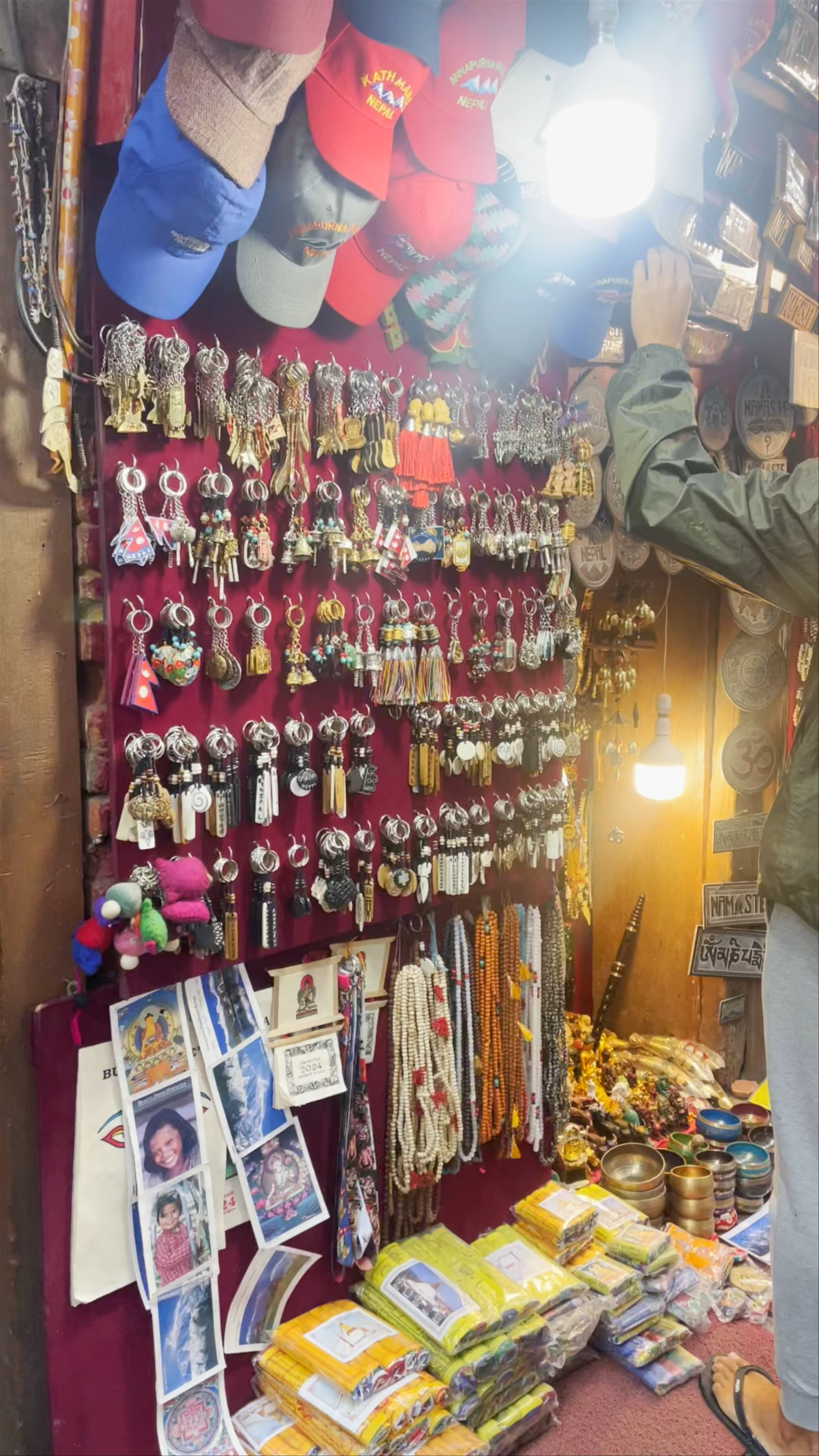 Souvenir shop, Tridevi Sadak, Thamel, Kathmandu, Nepal