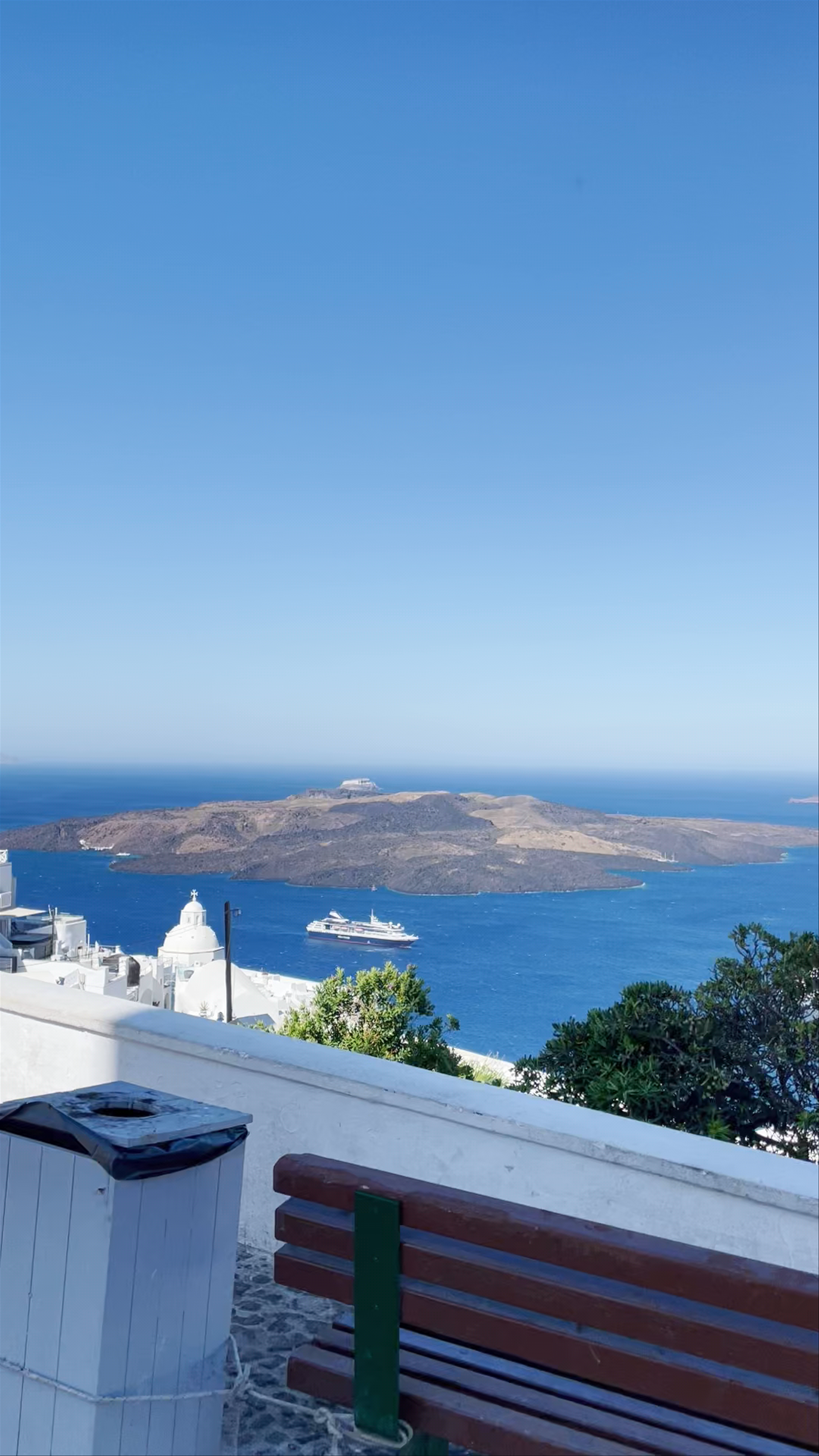 Views of Santorini and Caldera