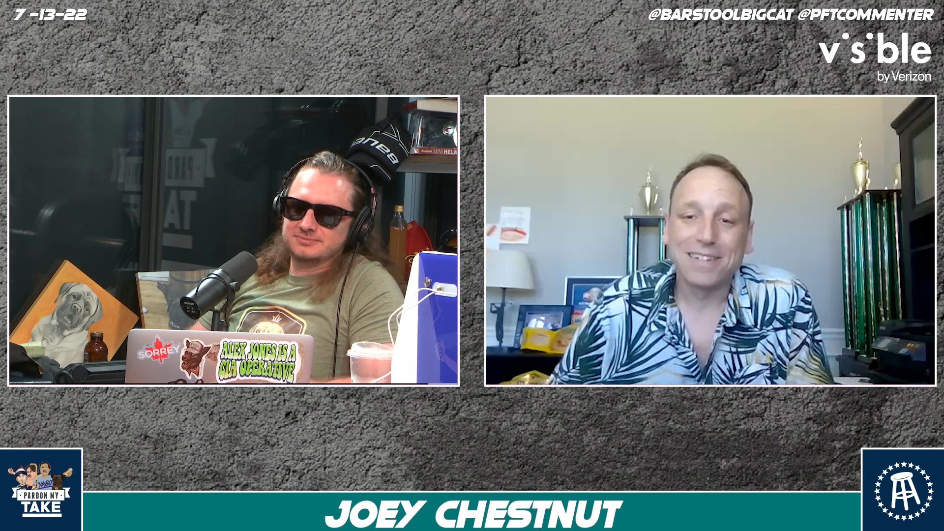 FULL VIDEO EPISODE: Joey Chestnut, Adam Schefter Adds Us To His Chocolate  List + Pardon My Bake Mt Rushmore Of Fun Facts With Rone | Barstool Sports