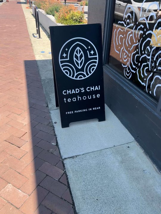 Chad's Chai - You can't miss this spot the outside is beautiful - Tea Rooms Near Me - Winston-Salem, North Carolina