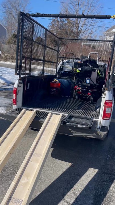 Green Giant Junk Removal - Chair removal homemade ramp - Junk Removal & Hauling Near Me - Wakefield, Massachusetts
