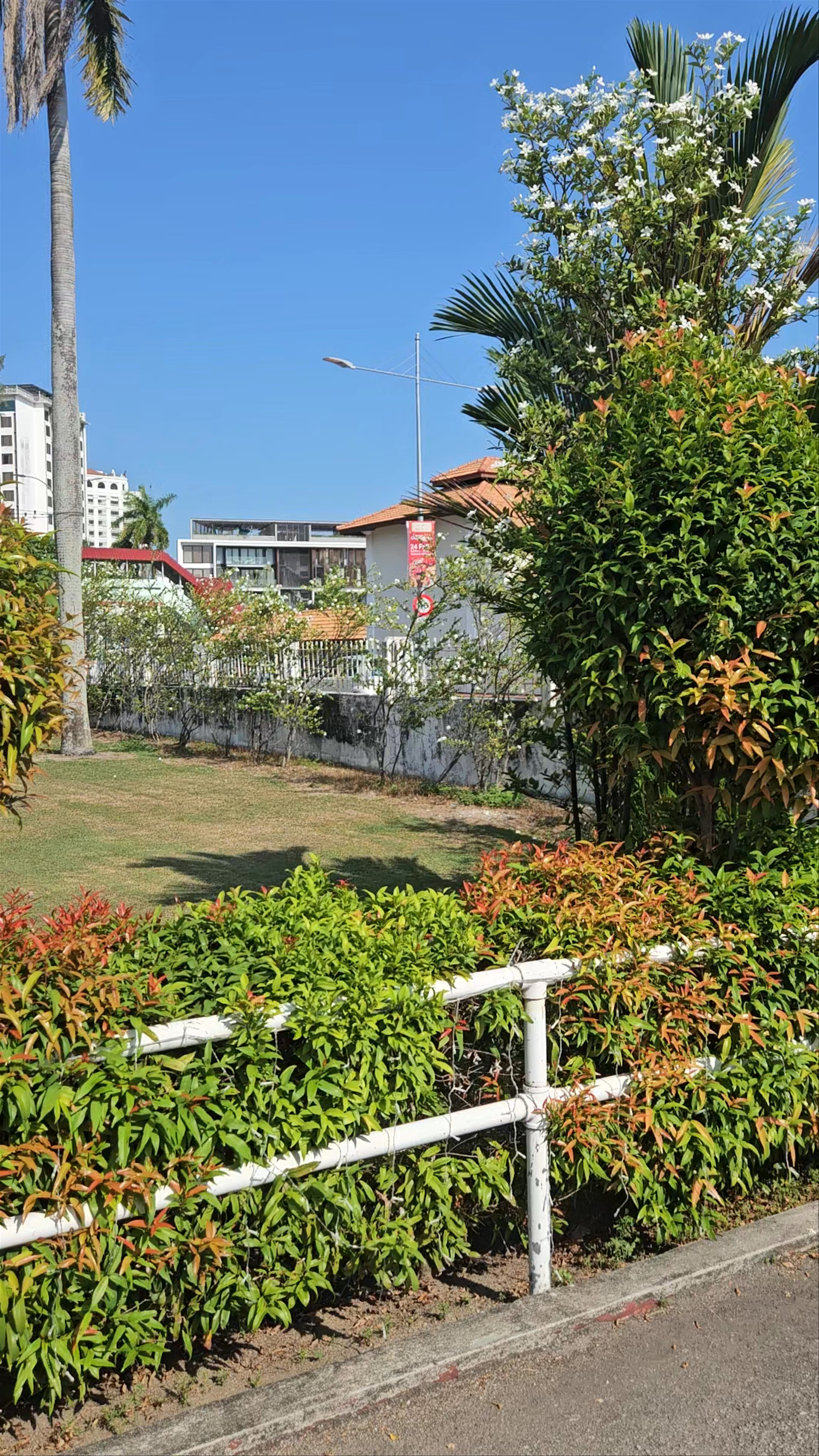 St. George's Anglican Church, George Town, Penang — Colonial Charm under Tropical Blue Skies