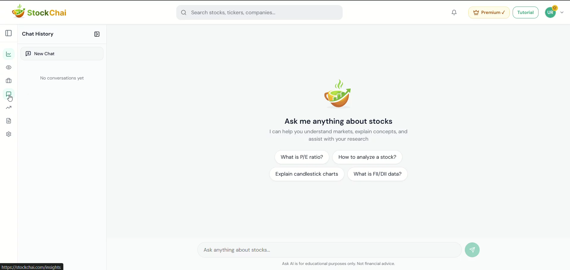 StockChai AI image 1