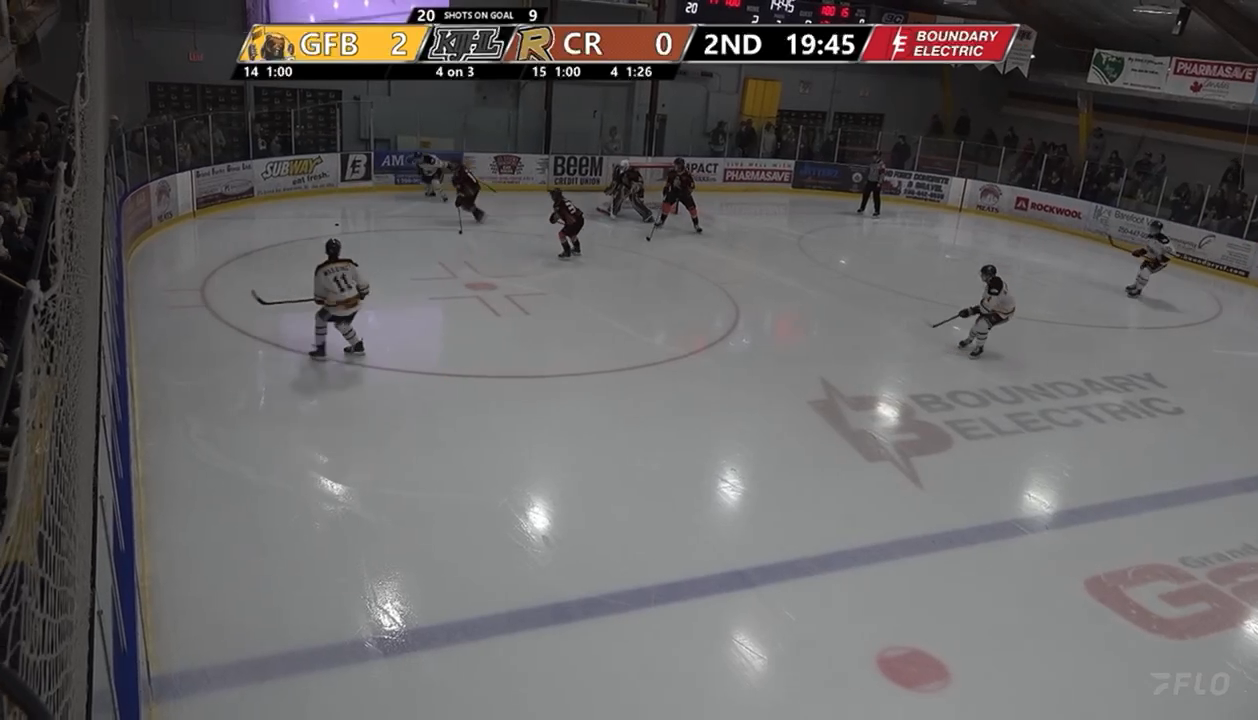 Joshua Gamble's Stellar 4 on 3 PK Work | Castlegar Rebels Highlights