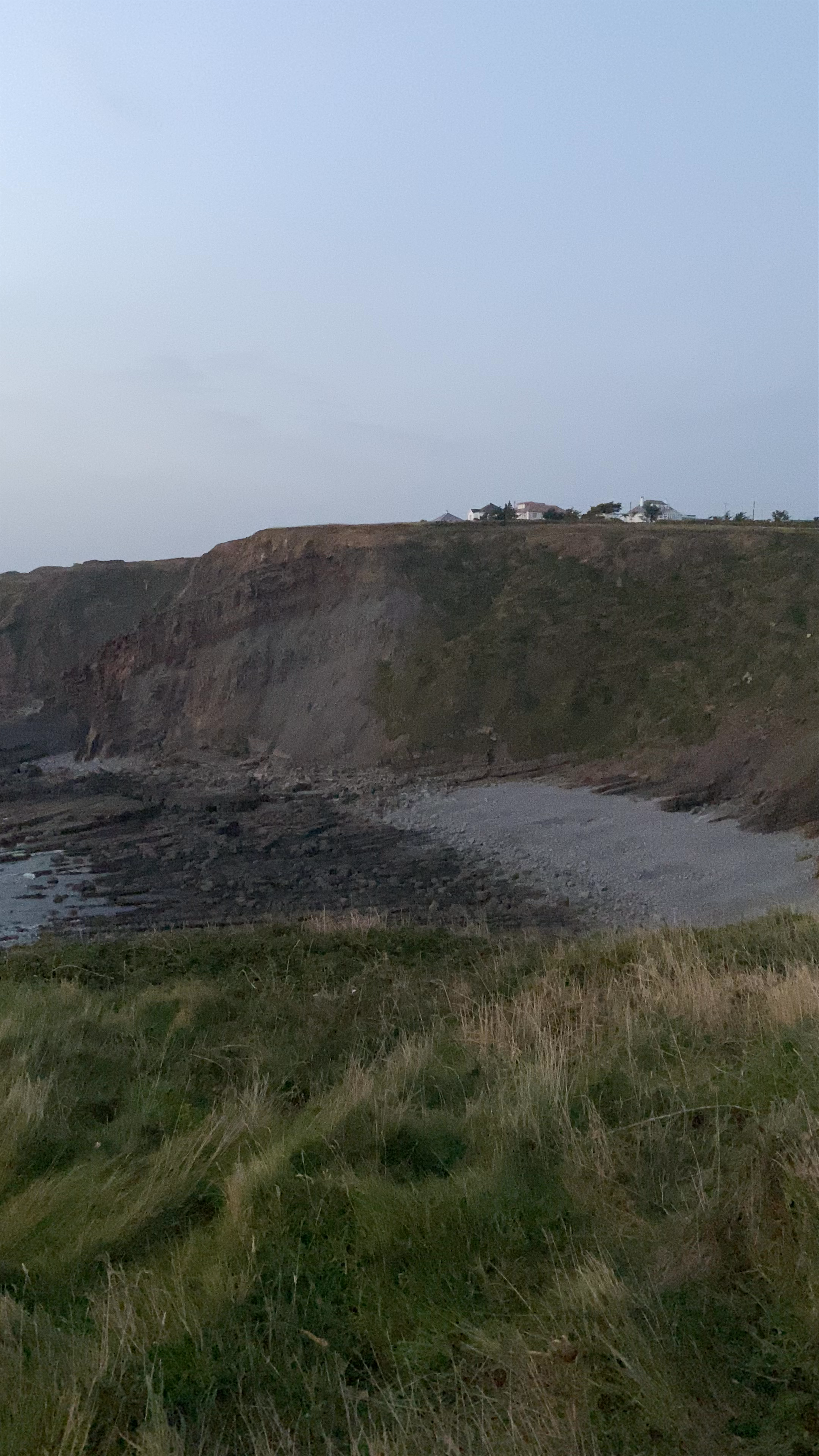 Cornish Sea Viewpoint by Paved Path