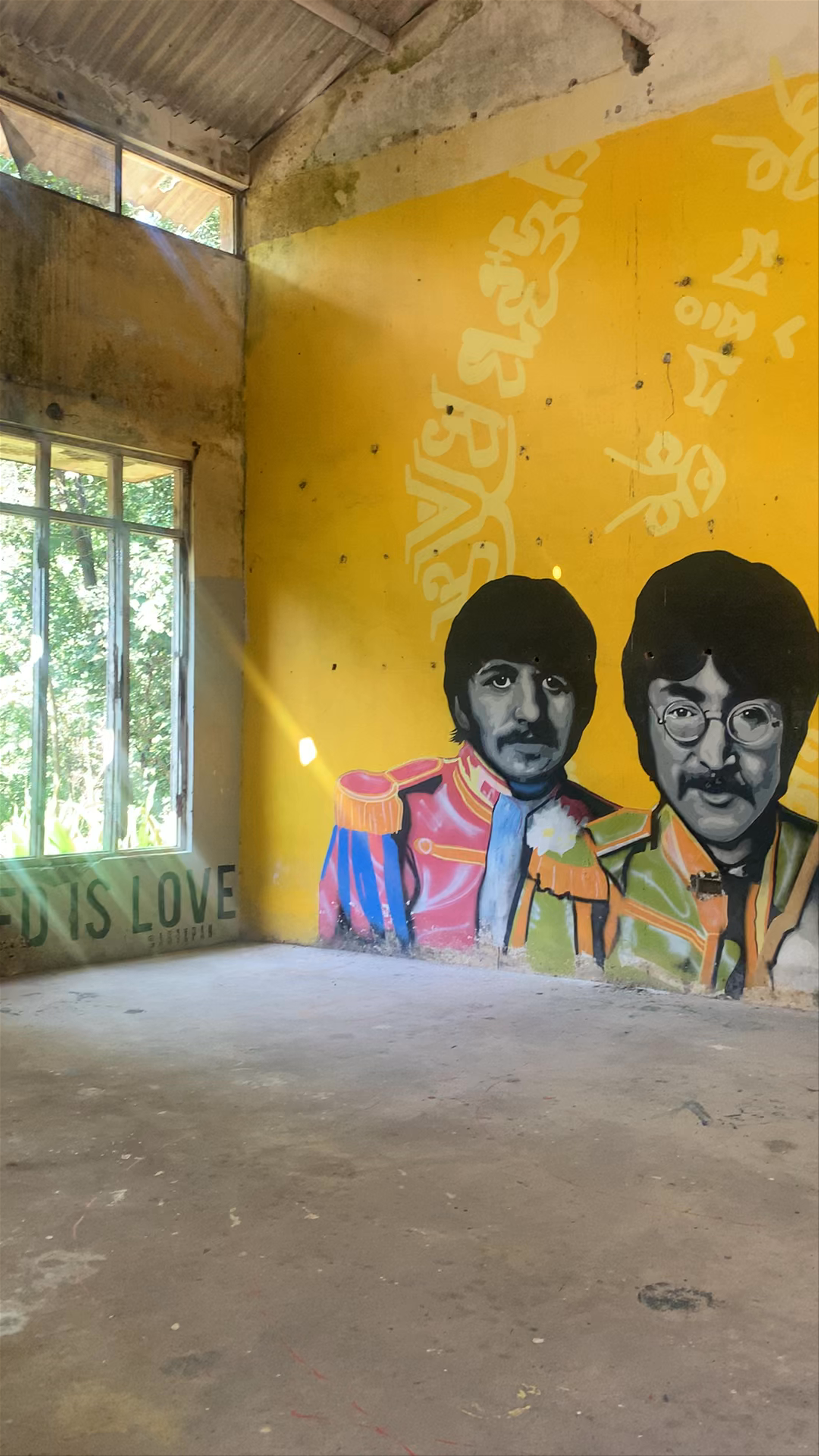 The Beatles Ashram: Spiritual Graffiti and Nature in Rishikesh