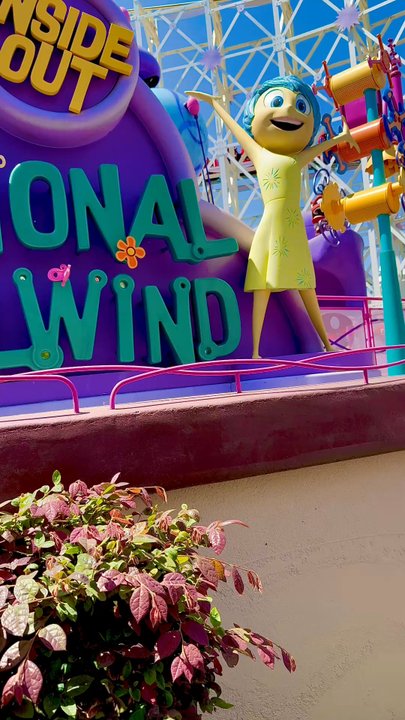 Inside Out Emotional Whirlwind - Amusement Parks Near Me - Anaheim, California