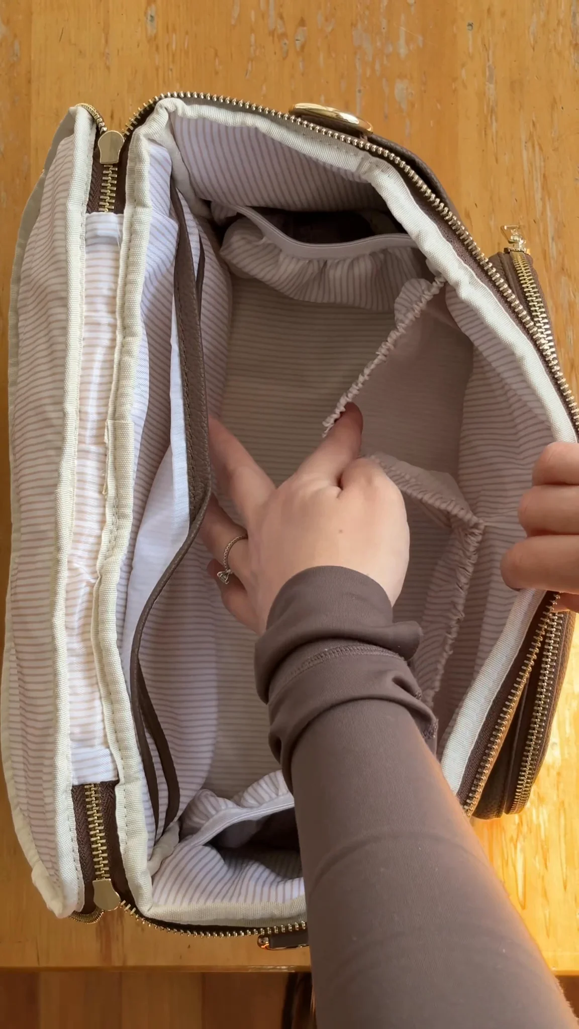 Sable Bebe Pram Caddy x Lucy