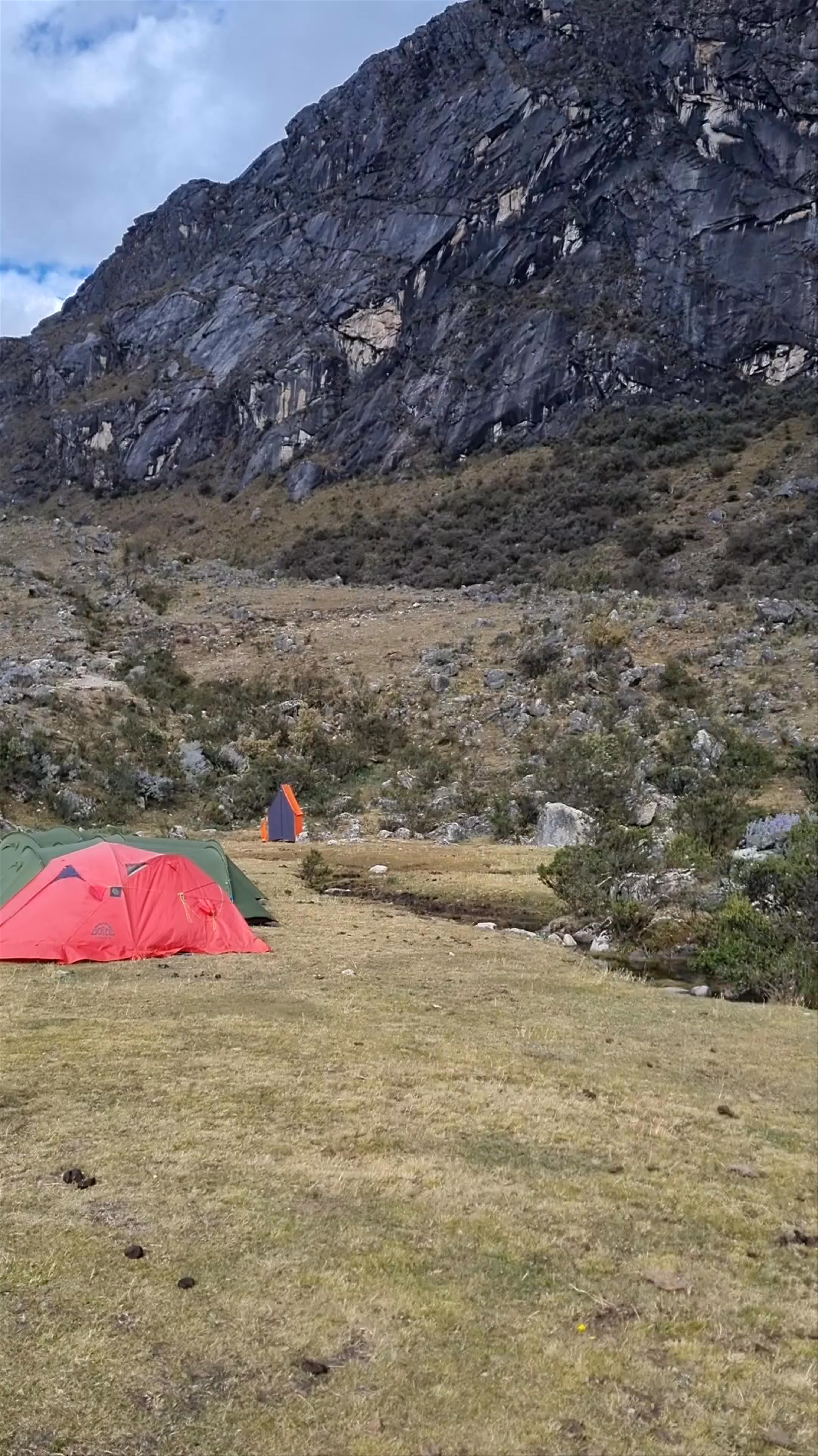 Camping Serenity at Taullipampa, Peru