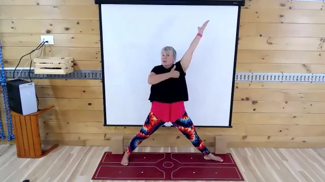 UTTHITA TRIKONASANA (Extended Triangle)