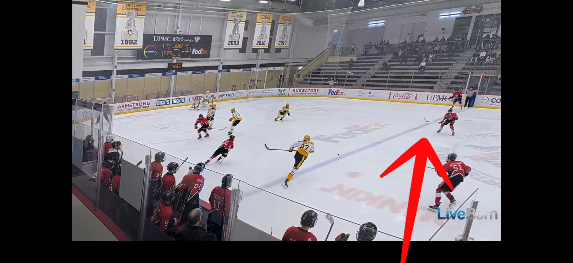 Max Keller’s Highlight against #10 Pittsburgh Predators