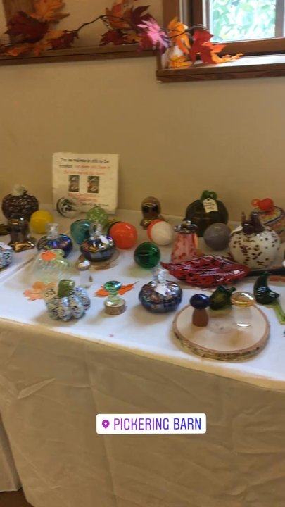 Pickering Barn - All the glass pumpkins - Venues & Event Spaces Near Me - Issaquah, Washington