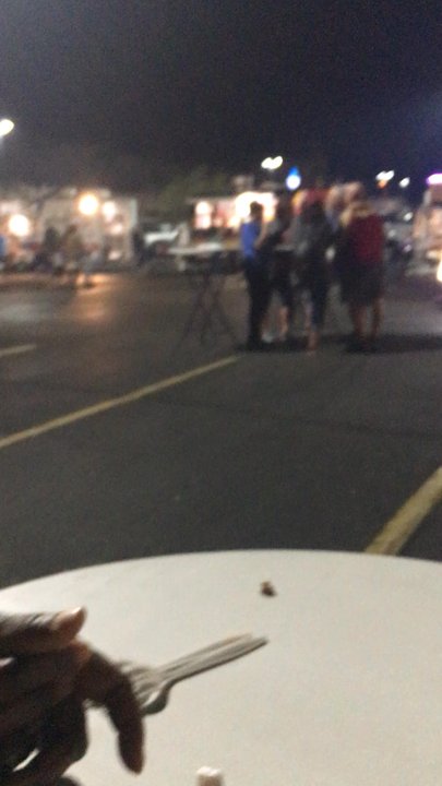 Waffle Crush - Food Trucks set up outside of Sam's club in Gilbert - Food Trucks Near Me