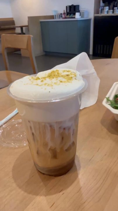 The Great North - #delicious Cold Brew with Pistachio - Coffee & Tea Near Me - Portland, Oregon