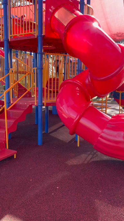 Round Lake Park - Silas loving the playground. - Parks Near Me - Oviedo, Florida