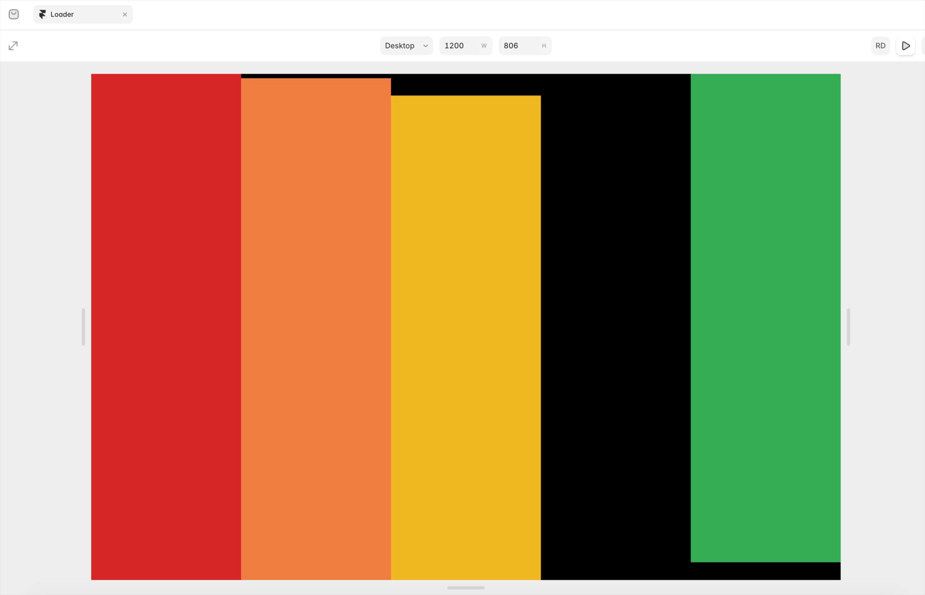 I started to play with vectors, watched the Mastering Vectors playlist and tried a loader using the stroke effect today. Baby steps towards a proper loader. 😆