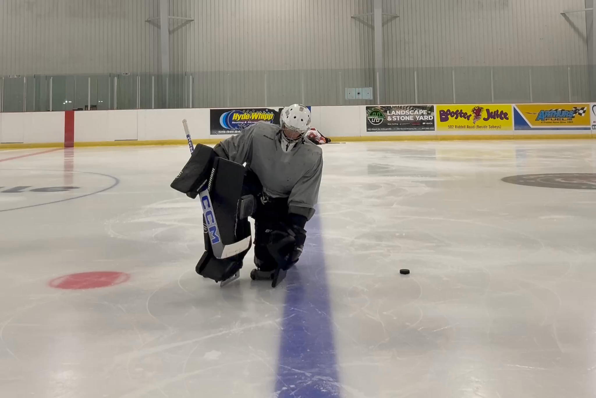 sliding on knee pads
