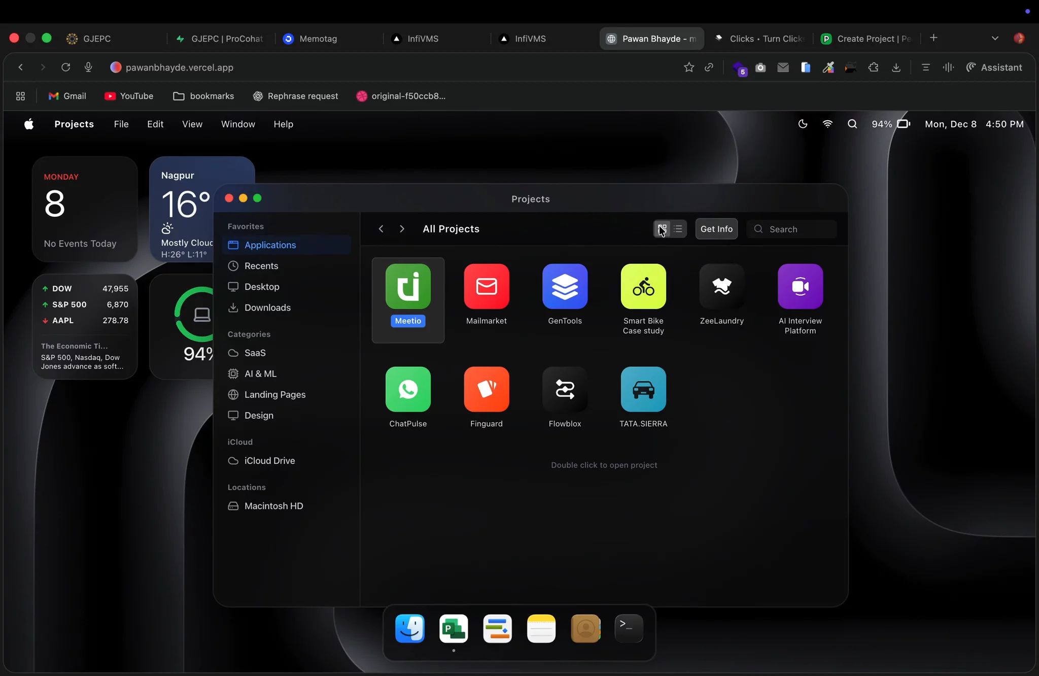 Pawan Bhayde - macOS 26 Portfolio image 1