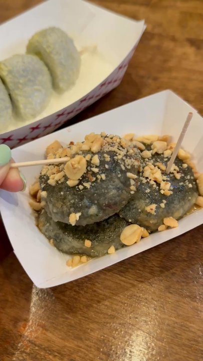 Chung Dduk - Grilled Green Hodduk with Mugwort Honey 9/10 - Desserts Near Me - New York, New York