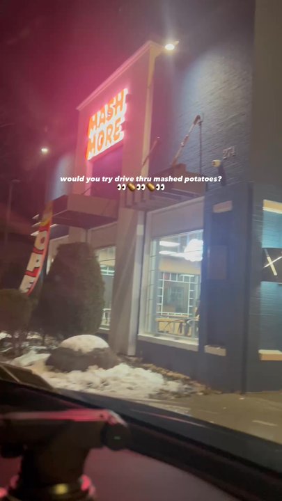 Mash More - Ordering thru the drive thru! - Fast Food Near Me - Albany, New York